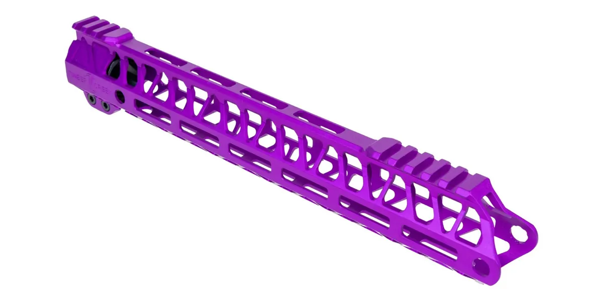 Timber Creek Ultralight Enforcer 13" Handguard, Purple - UL E13 HG PPA - Handguard for AR-15 - view 2