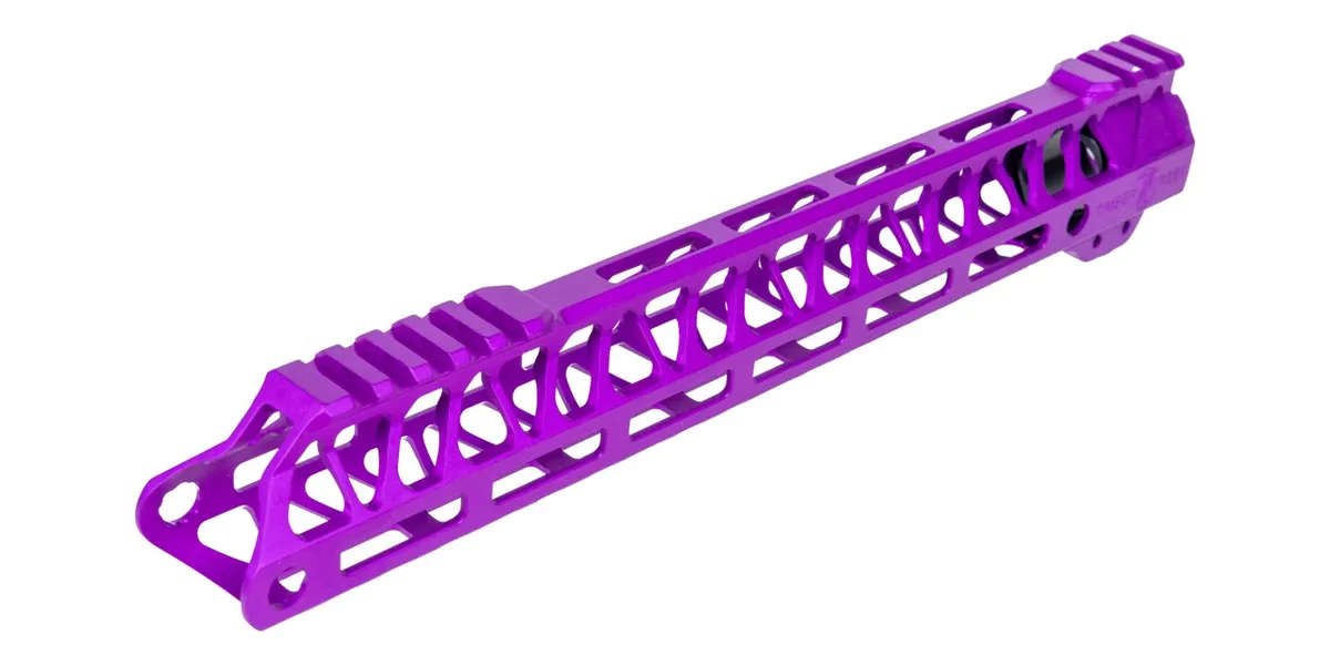 Timber Creek Ultralight Enforcer 13" Handguard, Purple - UL E13 HG PPA - Handguard for AR-15 - view 3