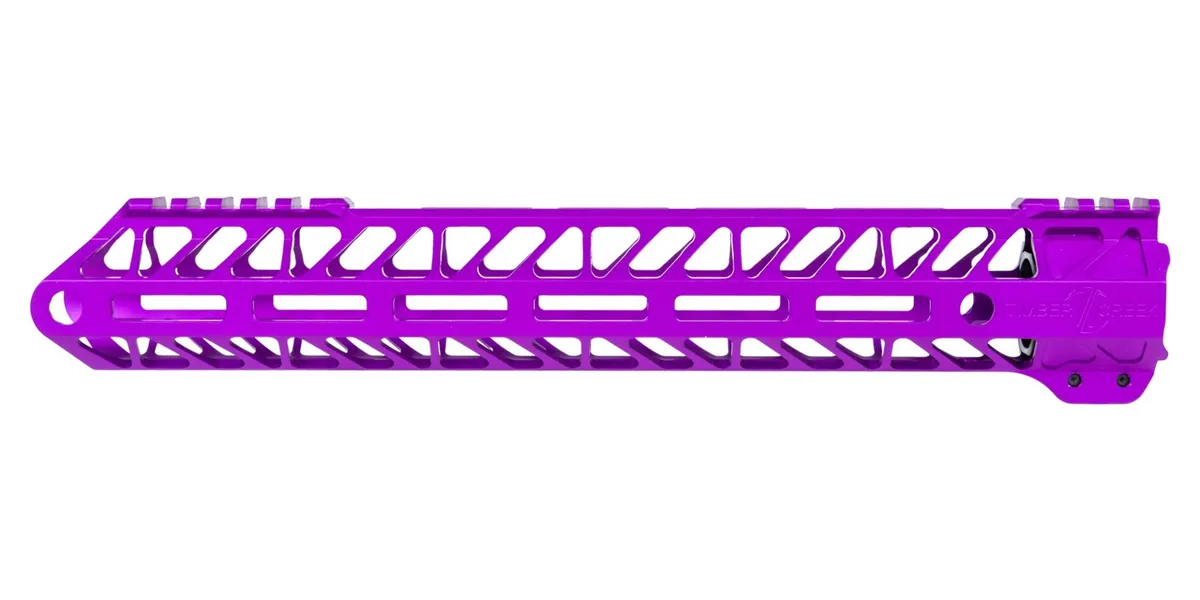 Timber Creek Ultralight Enforcer 13" Handguard, Purple - UL E13 HG PPA - Handguard for AR-15 - view 4