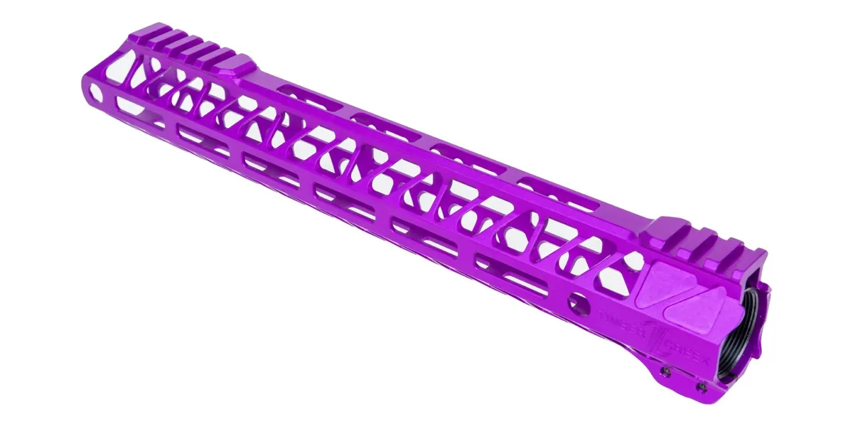 Timber Creek Ultralight Enforcer 13" Handguard, Purple - UL E13 HG PPA - Handguard for AR-15 - view 5