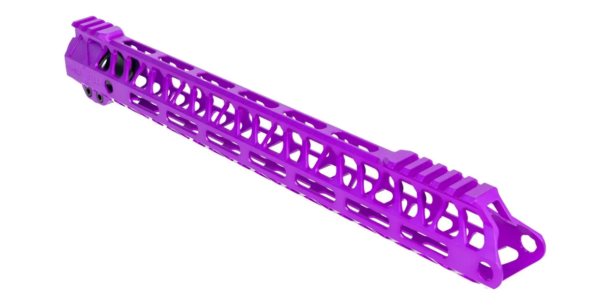 Timber Creek Ultralight Enforcer 15" M-LOK Handguard, Purple - UL E15 HG PPA - Handguard for AR-15 - view 2