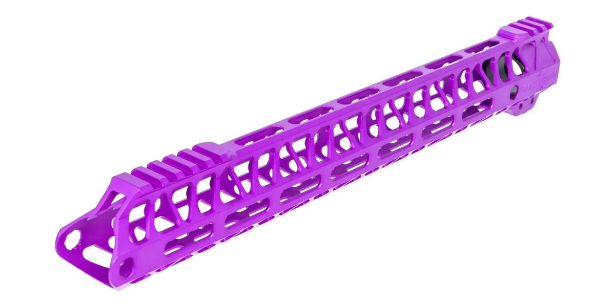 Timber Creek Ultralight Enforcer 15" M-LOK Handguard, Purple - UL E15 HG PPA - Handguard for AR-15 - view 3