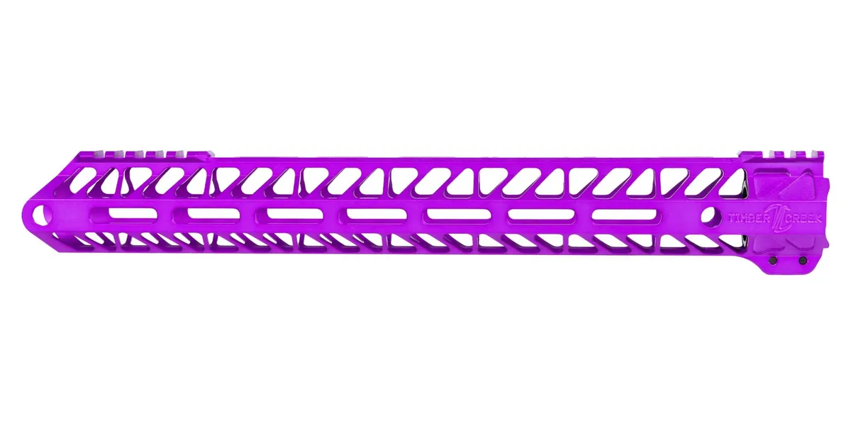Timber Creek Ultralight Enforcer 15" M-LOK Handguard, Purple - UL E15 HG PPA - Handguard for AR-15 - view 4