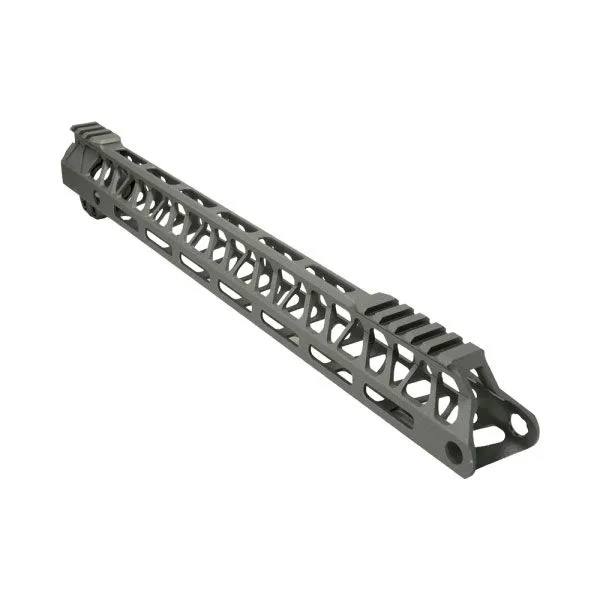Timber Creek Ultralight Enforcer 15" M-LOK Handguard, Tungsten - UL E15 HG T - Handguard for AR-15 - view 2