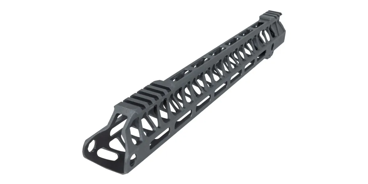 Timber Creek Ultralight Enforcer 15" M-LOK Handguard, Tungsten - UL E15 HG T - Handguard for AR-15 - view 4