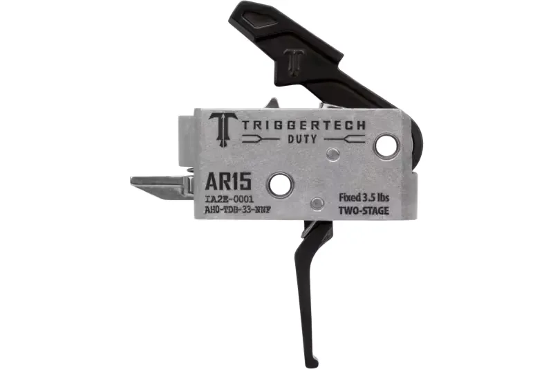 TriggerTech Trigger Tech Duty Flat AR-15 Two Stage Trigger, Black - AH0-TDB-33-NNF - Trigger for AR-15 - view 2