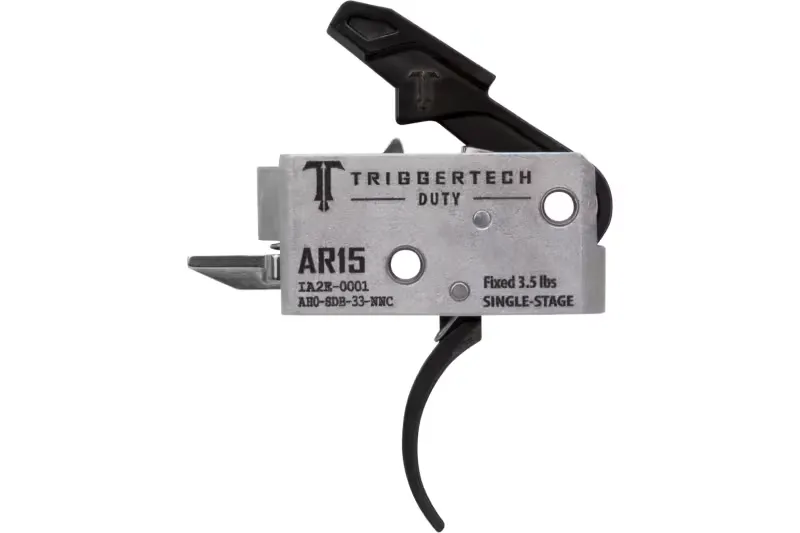 TriggerTech AR-15 Duty Curved Single-Stage 3.50 lbs Trigger - AH0-SDB-33-NNC - Trigger for AR-15 - view 2