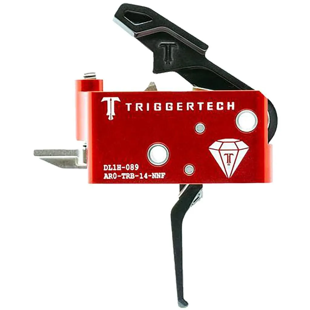 Triggertech Ar Diamond Trigger Flat Black - Trigger for AR-15 - view 1