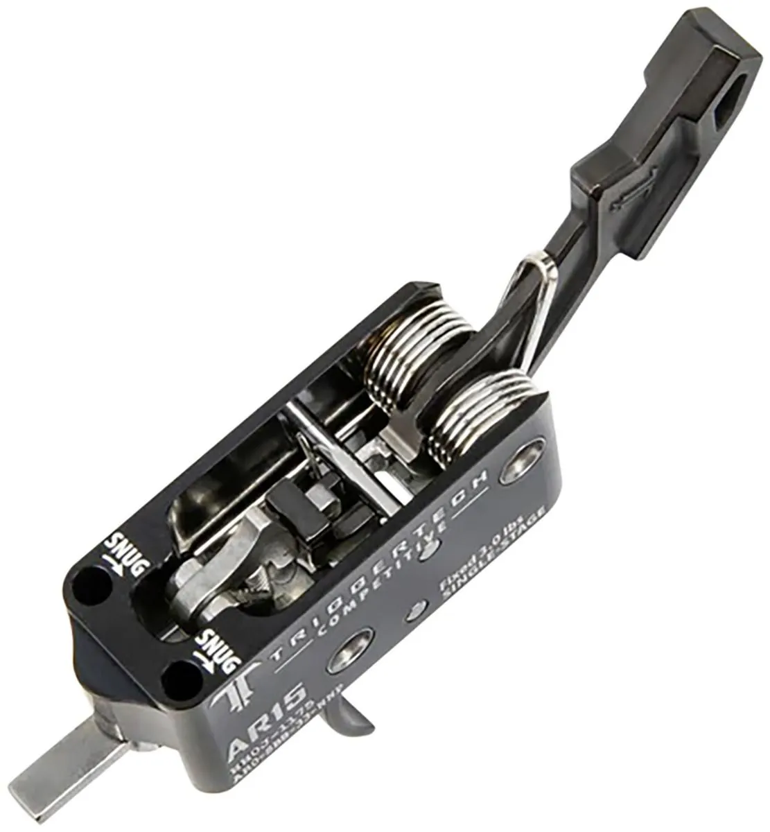 TriggerTech AR15 Single-Stage Competitive Pro Curved Trigger - Trigger for AR-15 - view 2