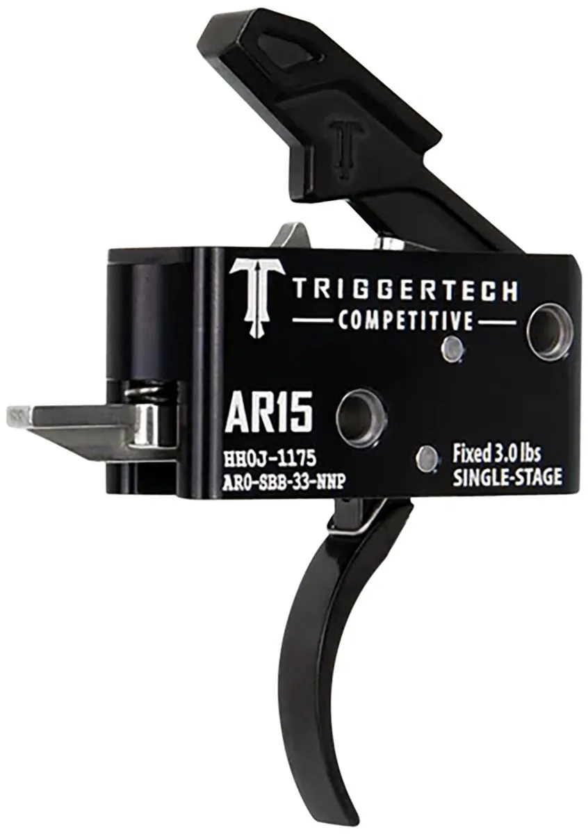 TriggerTech AR15 Single-Stage Competitive Pro Curved Trigger - Trigger for AR-15 - view 3