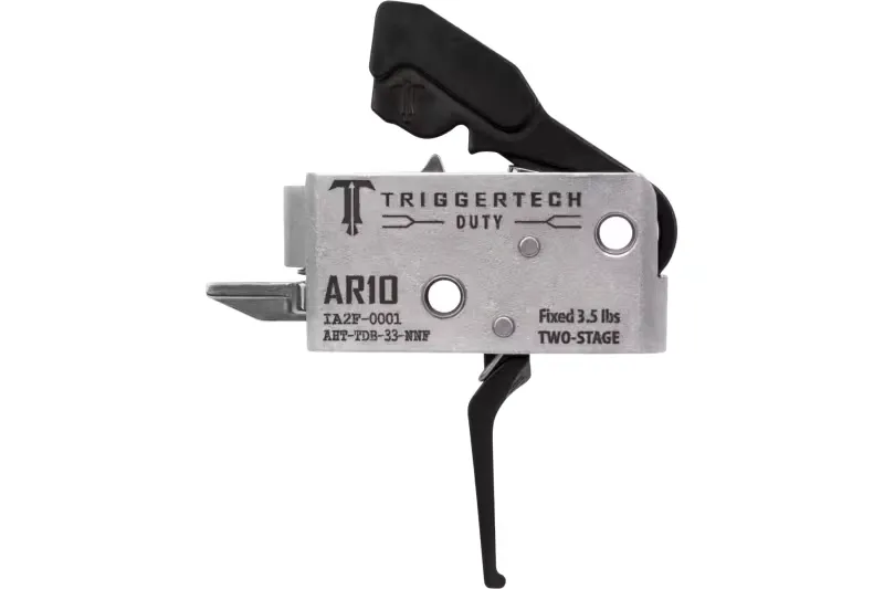 TriggerTech Duty AR- 10 Flat Trigger - AHT-TDB-33-NNF - Trigger for AR-15 - view 2