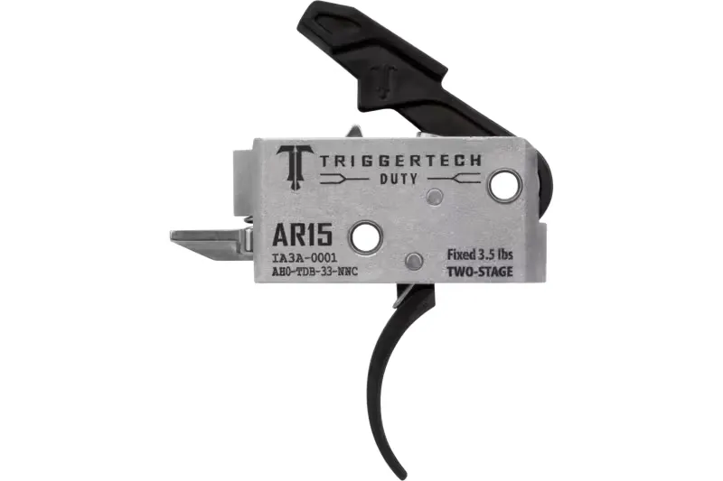 TriggerTech Duty Curved Trigger Fits AR15 - AH0-TDB-33-NNC - Trigger for AR-15 - view 2
