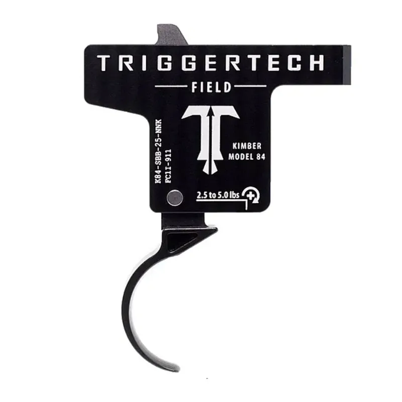 TRIGGERTECH Kimber Model 84 Field Curved Single Stage Trigger (K84-SBB-25-NNK) - Trigger for AR-15, vista 1