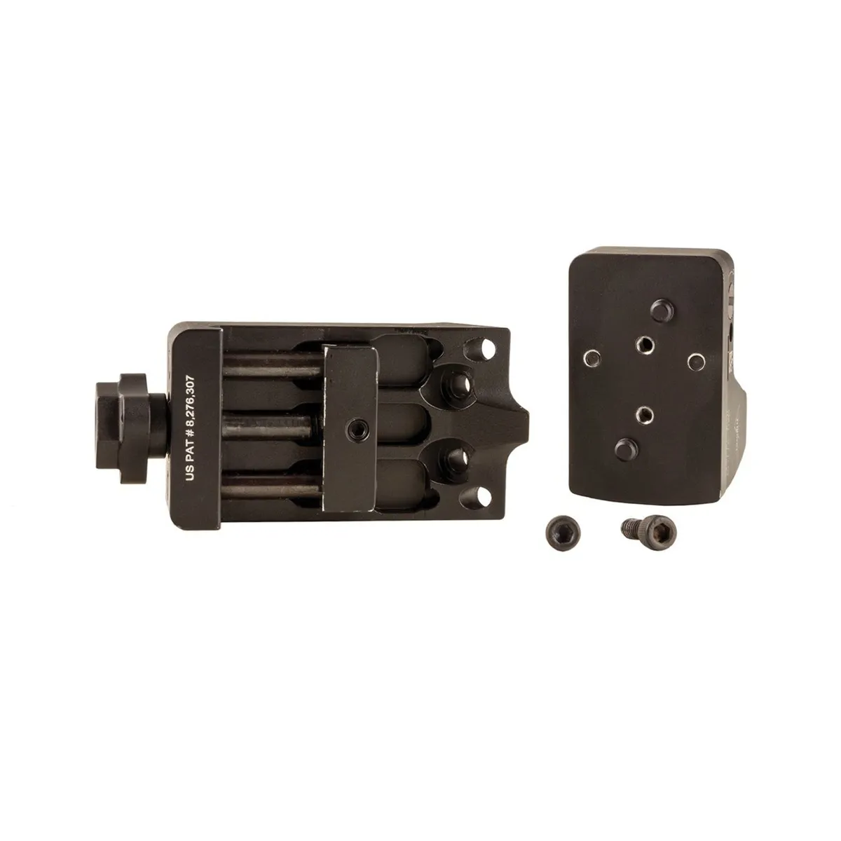 Trijicon 7075 T6 Aluminum Quick Release 45 deg Offset Scope Mount, Anodized Matte Black - AC32078 - Optic Mount - view 4