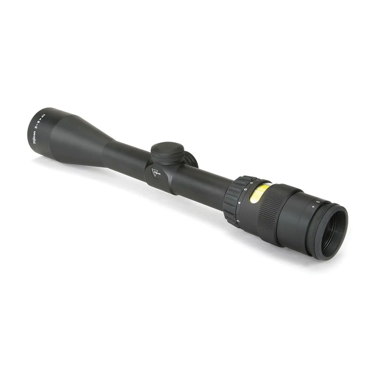 Trijicon AccuPoint 3-9x40mm Illuminated Amber Mil-Dot Crosshair (SFP) Rifle Scope - 200004 - Rifle Scope, vista 3