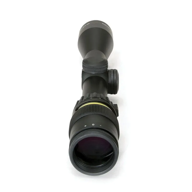 Trijicon AccuPoint 3-9x40mm Illuminated Amber Mil-Dot Crosshair (SFP) Rifle Scope - 200004 - Rifle Scope, vista 4