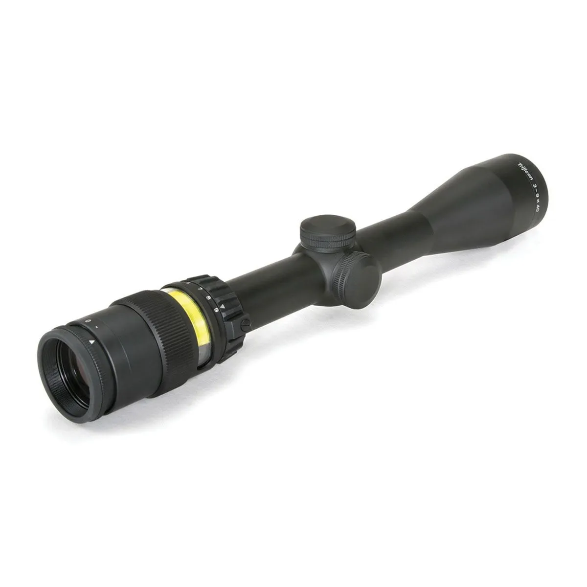 Trijicon AccuPoint 3-9x40mm Illuminated Amber Mil-Dot Crosshair (SFP) Rifle Scope - 200004 - Rifle Scope, vista 5