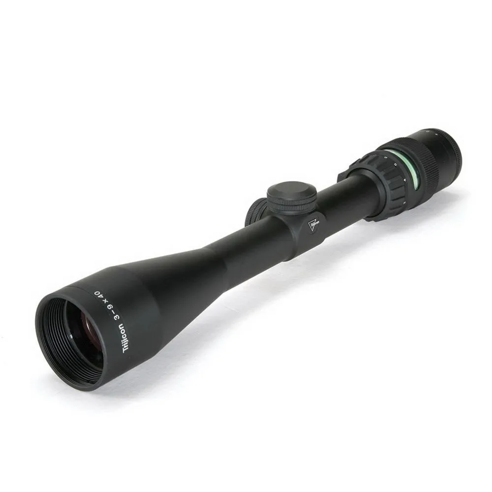 Trijicon AccuPoint 3-9x40mm Illuminated Green Triangle Post (SFP) Rifle Scope - 200008 - Rifle Scope - view 2