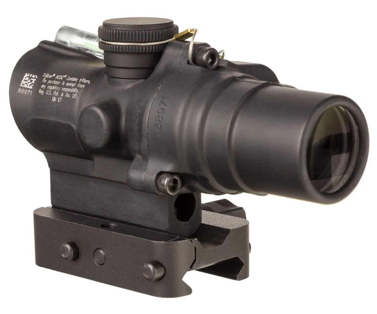 Trijicon ACOG, 1.5X16mm, Dual Illuminated RTR 9mm PCC Reticle, Includes Q-LOC Mount, Black - Rifle Scope - view 4