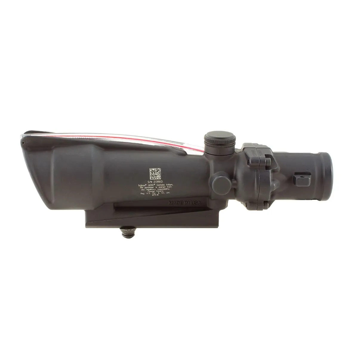 Trijicon ACOG 3.5x35mm Illuminated Red 5.56/.223 BDC Donut Rifle Scope - 100136 - Rifle Scope, vista 3