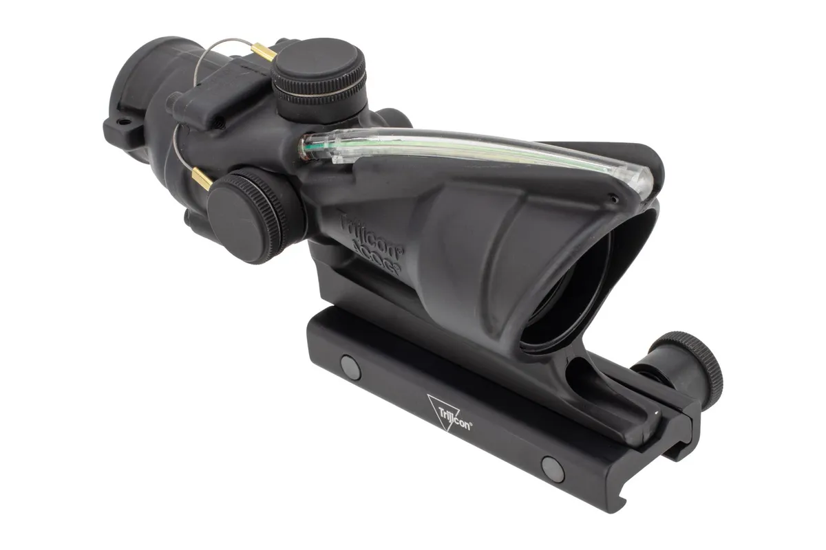 Trijicon ACOG 4x32mm BAC Rifle Scope - Green Illuminated Crosshair BDC Reticle - Optic - view 2
