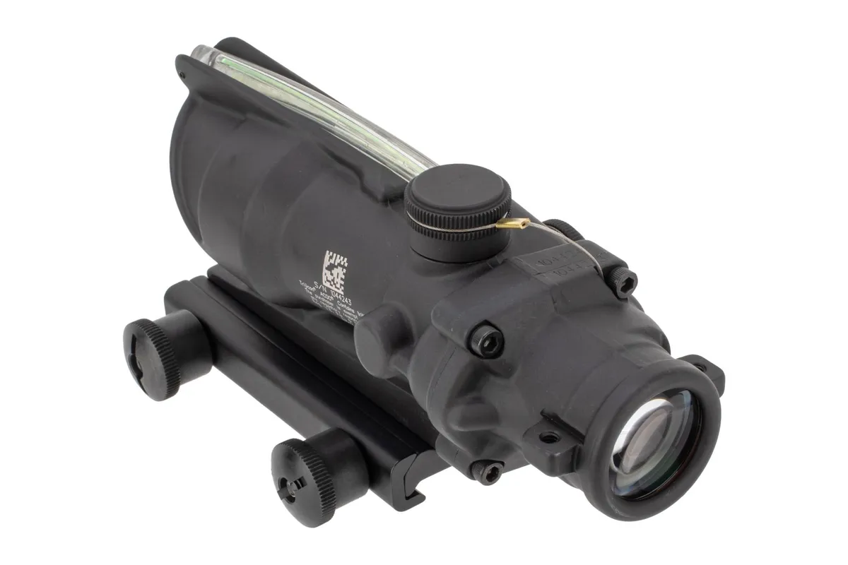 Trijicon ACOG 4x32mm BAC Rifle Scope - Green Illuminated Crosshair BDC Reticle - Optic - view 4