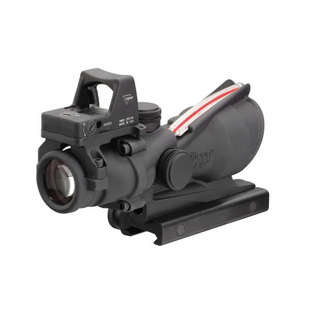 Trijicon ACOG 4x32mm Dual Illuminated Chevron .223 BDC Ballistic Red Rifle Scope w/ RMR - 100549 - Rifle Scope - view 5