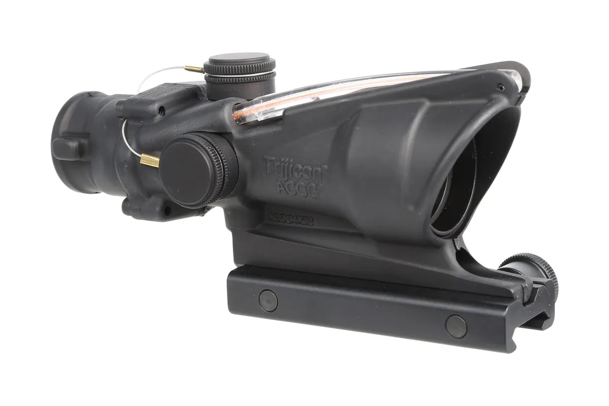 Trijicon ACOG 4x32mm Scope - Dual Illuminated Chevron - Red - Optic - view 2