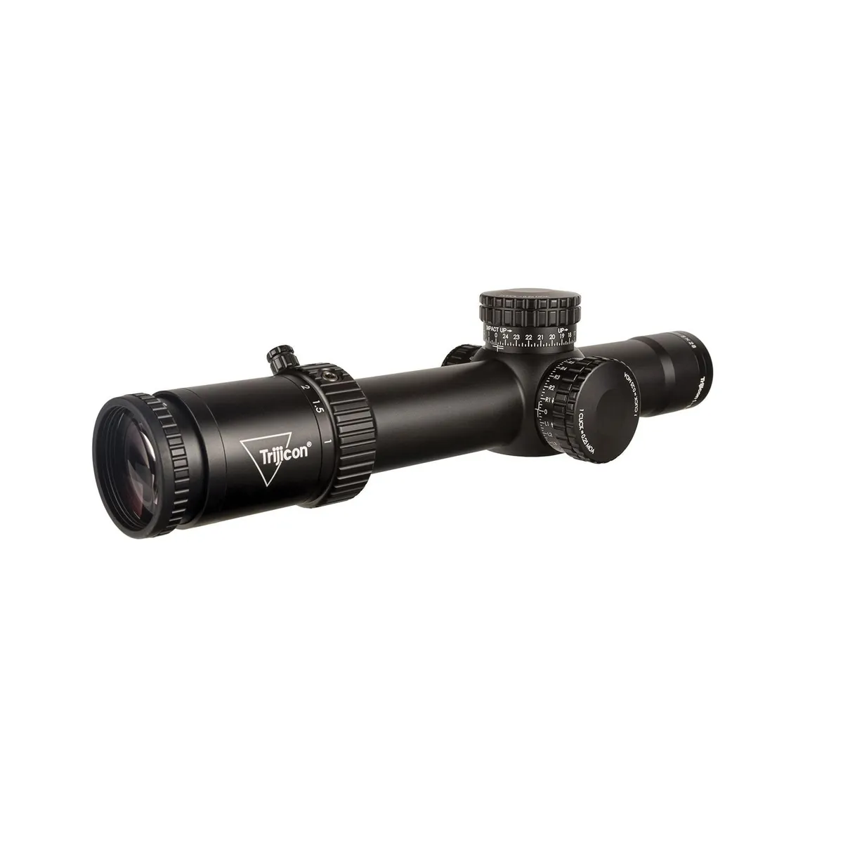 Trijicon Credo HX 1-6x24mm Illuminated Red MOA Segmented Circle (FFP) Riflescope - 2900021 - Rifle Scope, vista 5