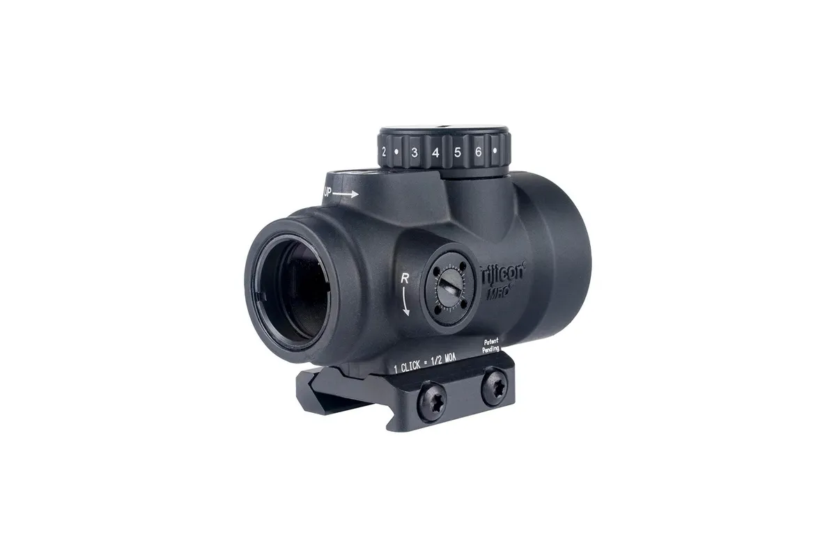 Trijicon MRO SD Red Dot Sight Red 2 MOA Reticle Matte Black Low Mount - Optic - view 3