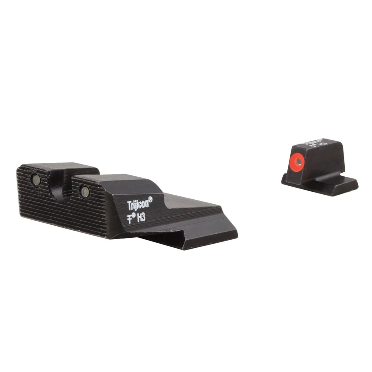 Trijicon Night Sight Set - Front/Rear Green/Green High-Contrast Sights for Enhanced Performance - SA240-C-601150 - Iron Sights for AR-15 - view 4