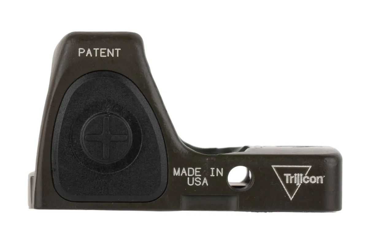 Trijicon RMR Type 2 Adjustable LED Reflex Sight - 3.25 MOA - OD Green - Optic, vista 5