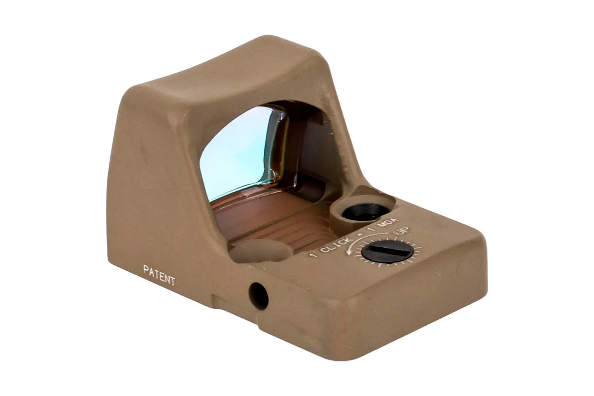 Trijicon RMR Type 2 Reflex Red Dot Sight 3.25 MOA Dot Cerakote Flat Dark Earth - Optic - view 4