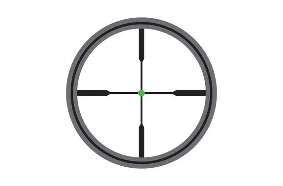 Trijicon TR22-1G: AccuPoint 2.5-10x56 Riflescope - Standard Crosshair w/ Green Dot - Rifle Scope, vista 2