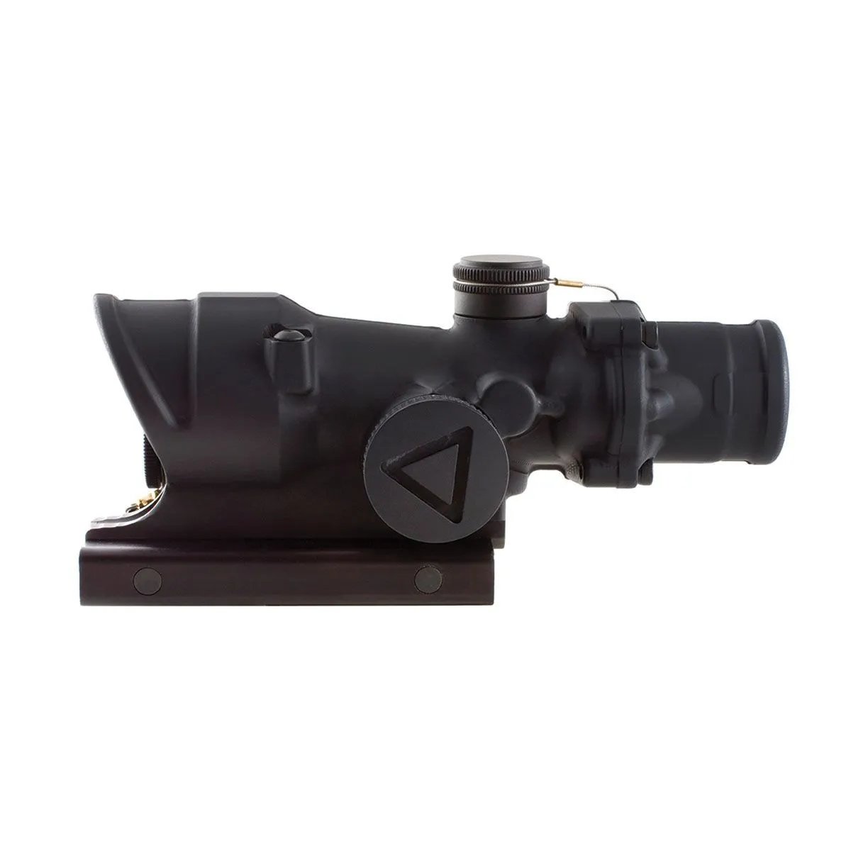 Trijicon 100390 ACOG  4x 32mm Obj 36.80 ft @ 100 yds FOV Matte Black Finish Illuminated Green Crosshair 223 - Rifle Scope, vista 3