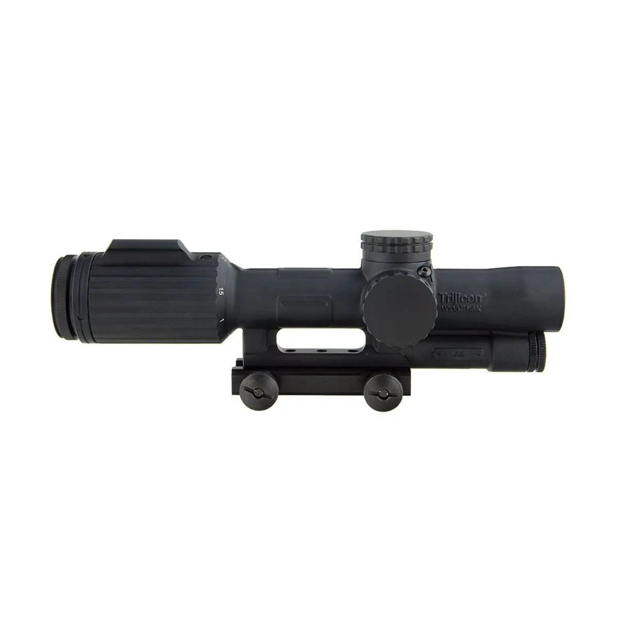 Trijicon VCOG 1-6x24mm Illuminated Red .223/77 gr Segmented Circle/Crosshair (FFP) Rifle Scope - 1600001 - Rifle Scope - view 3