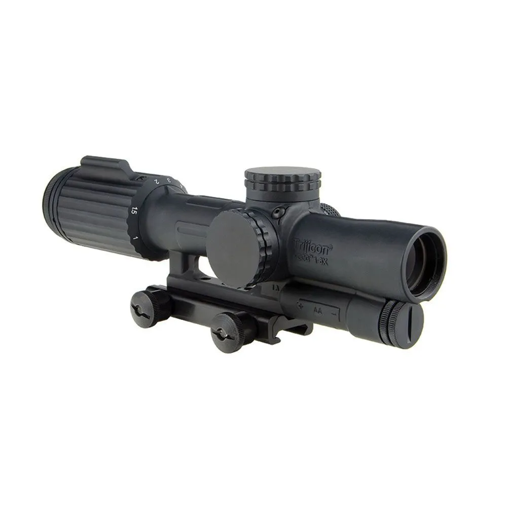 Trijicon VCOG 1-6x24mm Illuminated Red .308/175 gr Horseshoe Dot/Crosshair (FFP) Rifle Scope - 1600005 - Rifle Scope - view 5