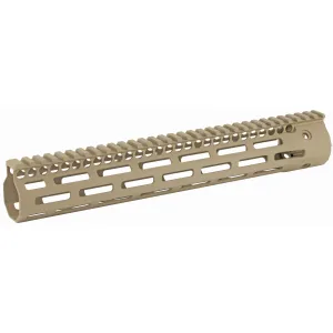 Troy Industries Troy Battle 12.5" AR-15 Rail Low-Profile, FDE - SRAISR112FT00 - Handguard for AR-15 - view 1