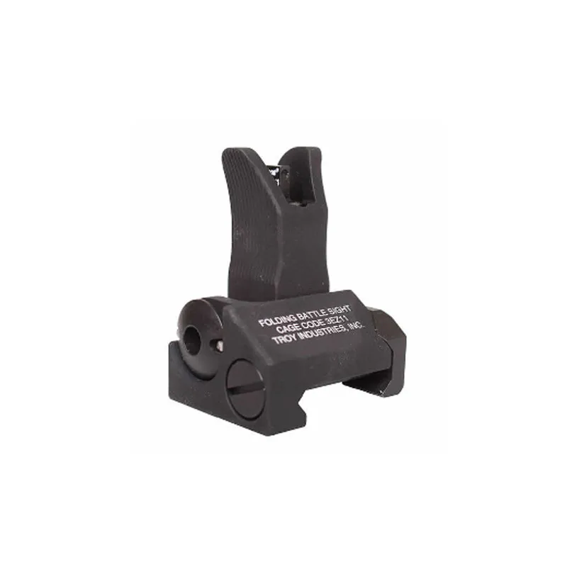Troy Industries Troy BattleSight Front Folding Tritium M4 Black - SSIG-FBS-FMBT-01 - Iron Sights for AR-15 - view 1