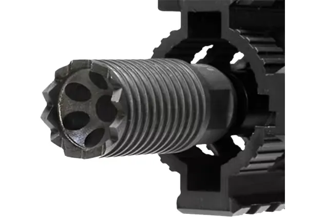 Troy Industries Troy Claymore Muzzle Brake 7.62mm 5/8" x 24 Black - SBRA-CLM-06BT-00 - Muzzle Device for AR-15 - view 2