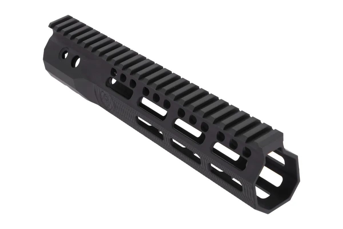 Troy Industries Gen 2 SOCC Battle Rail Free Float M-LOK AR-15 Handguard - 9.6" - Black - Handguard for AR-15, vista 1