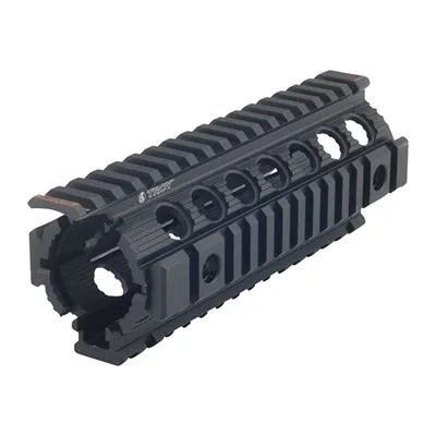 Troy Industries, Inc. Carbine/m4 Enhanced Drop-in Battlerail - 7" Blk - Handguard for AR-15 - view 1