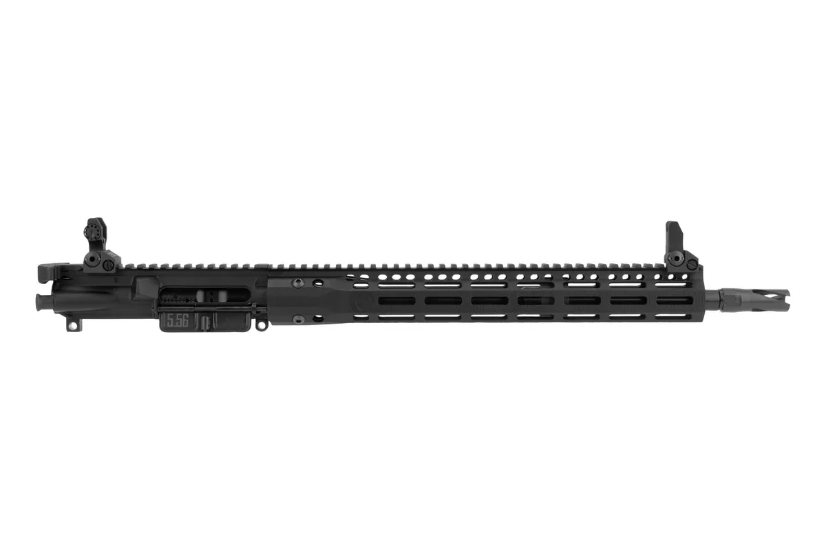 Troy Industries A3 Upper Receiver Kit - 15" Gen 2 SOCC Rail with Sights - 16" - Upper Receiver for AR-15, vista 2