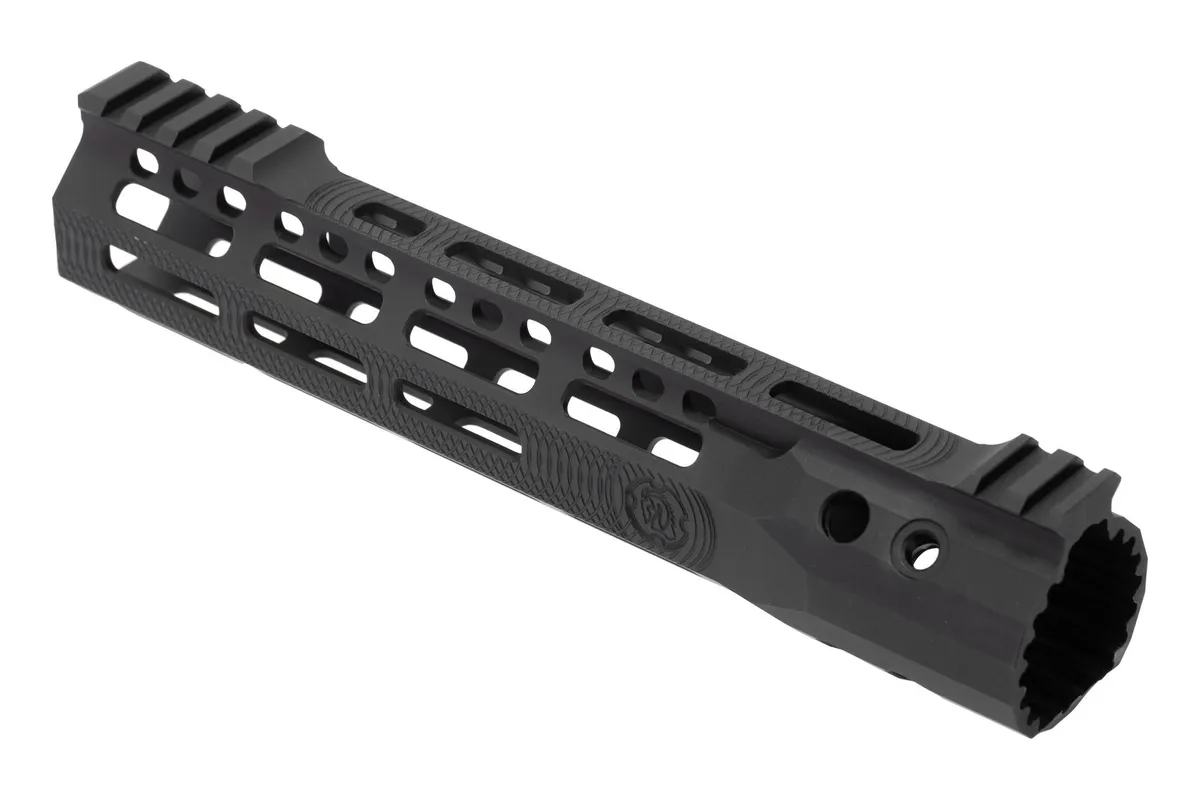 Troy Industries X Series Free Float M-LOK Handguard AR-15 Aluminum Battle Rail Black 9.25in - Handguard for AR-15 - view 3