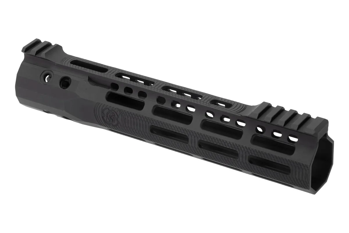 Troy Industries X Series Free Float M-LOK Handguard AR-15 Aluminum Battle Rail Black 9.25in - Handguard for AR-15 - view 1