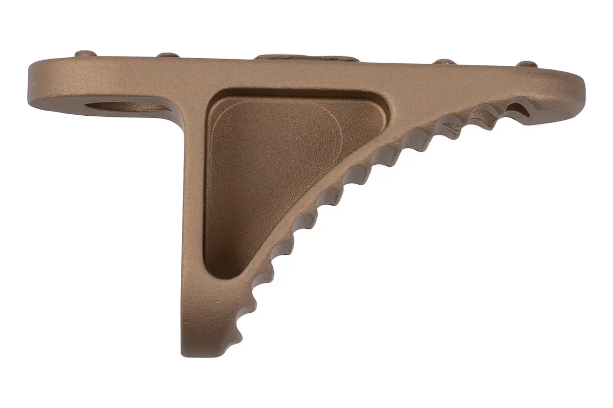 True North Concepts Aluminum M-LOK GripStop K - Earth Brown - Foregrip for AR-15 - view 1