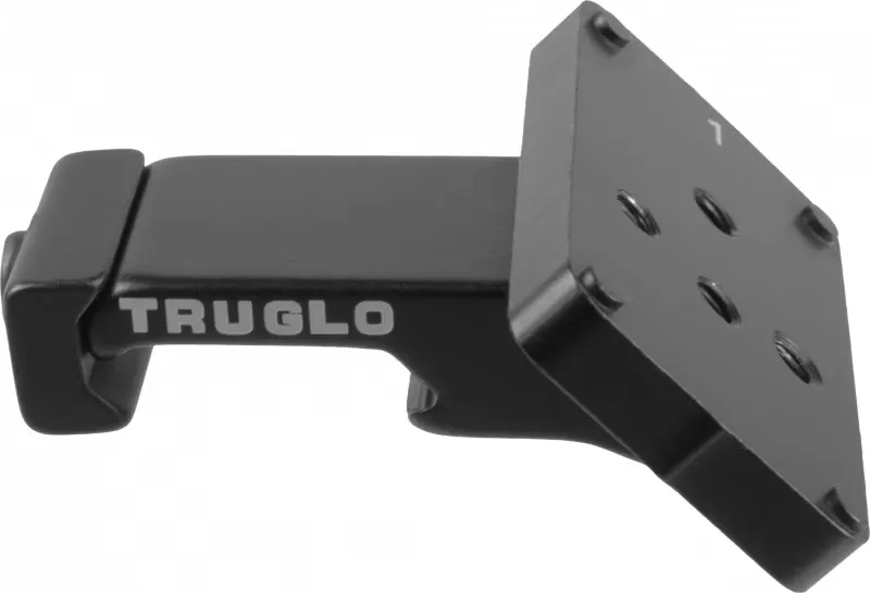 TruGlo 1-Piece Universal 45 Degree Offset Red Dot Sight Mount, Black - TG8976B - Optic Mount - view 1