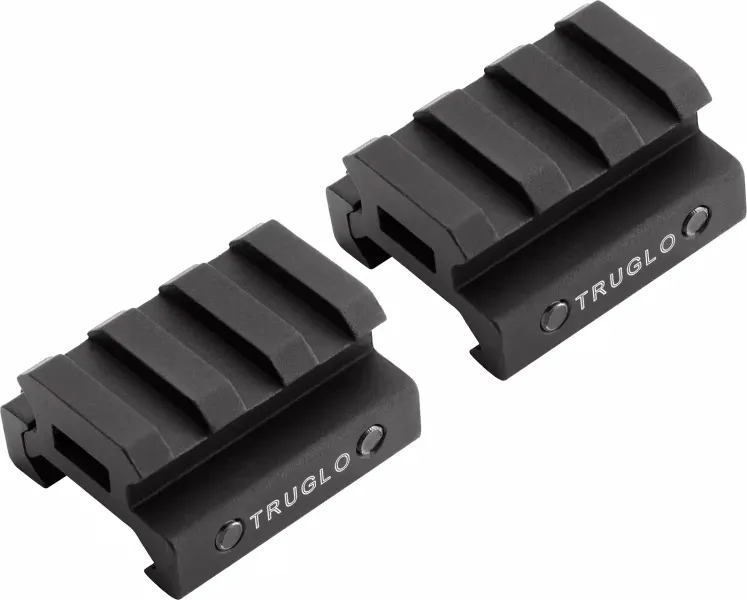 TruGlo 2 Piece Picatinny 1/2" Riser Mount - TG8972B - Optic Mount - view 1