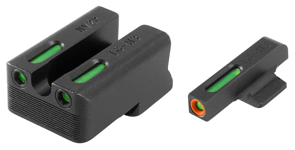 TruGlo Brite-Site TFX Front/Rear 3-Dot Day/Night Sight Set for 1911 5" Government 9mm Luger/40 S&W Handgun - TG13NV2A - Iron Sights for AR-15 - view 2