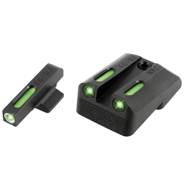 TruGlo Brite-Site TFX Front/Rear 3-Dot Day/Night Sight Set for 1911 5" Government 9mm Luger/40 S&W Handgun - TG13NV2A - Iron Sights for AR-15 - view 1